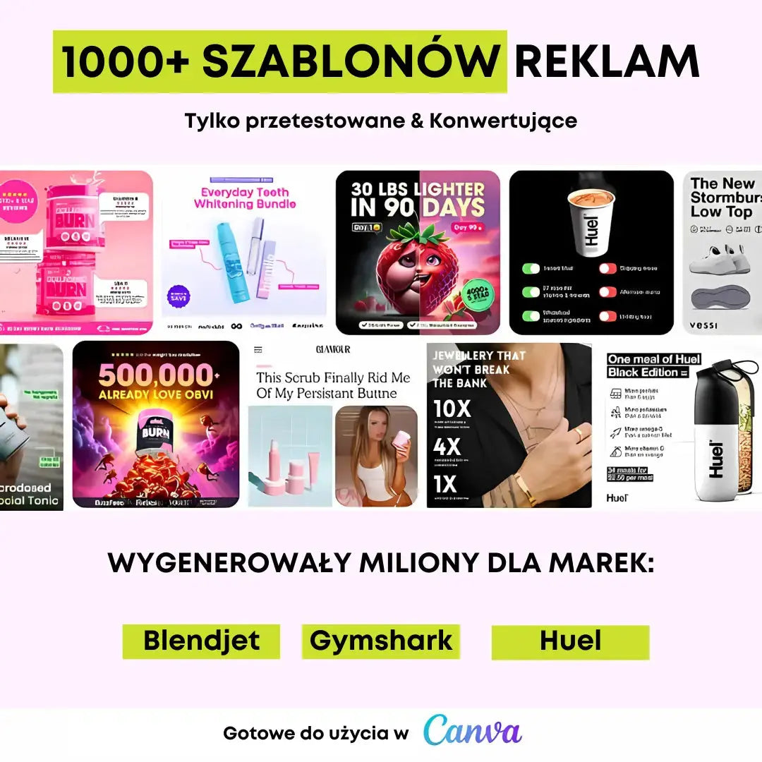 1000+ Canva Static Ads Templates Mój sklep